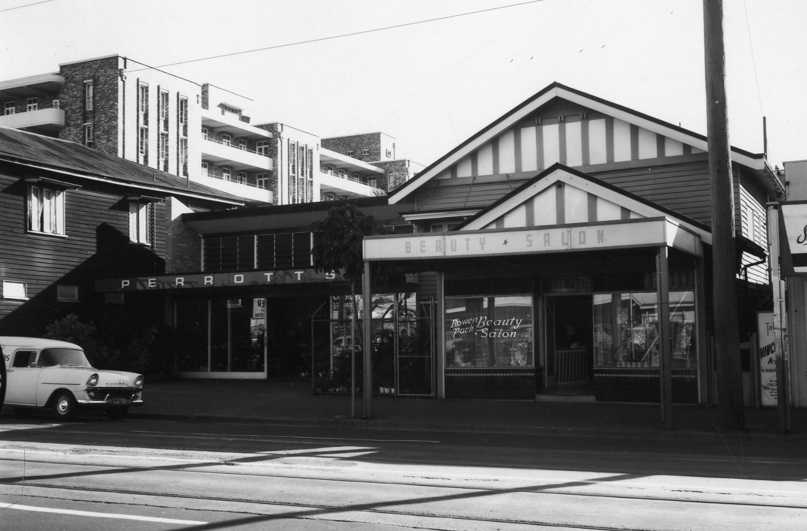 Perrotts The Florist and Bowen Park Beauty Salon - Herston - 1965