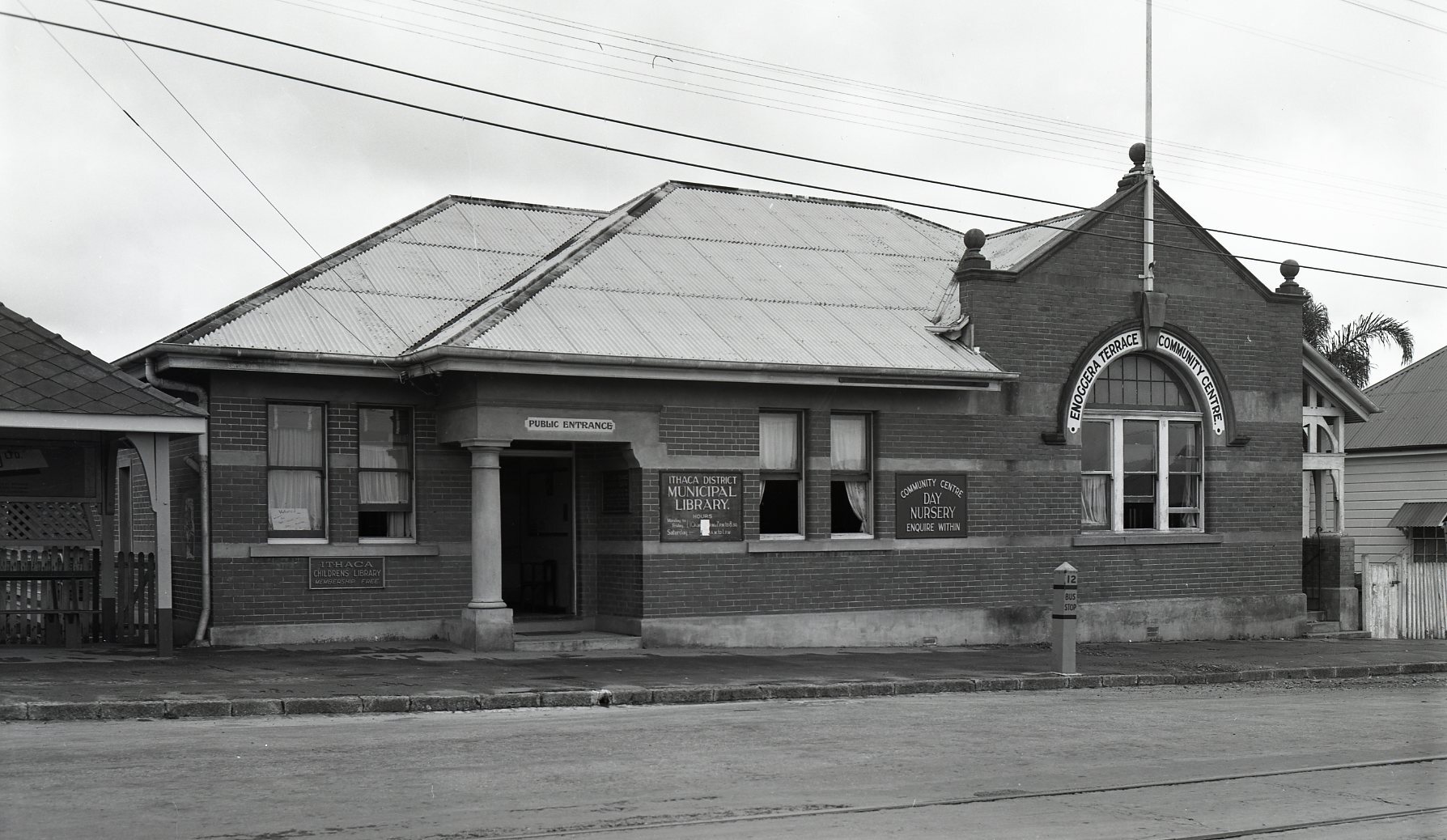 Ithaca Library - Red Hill - 1952