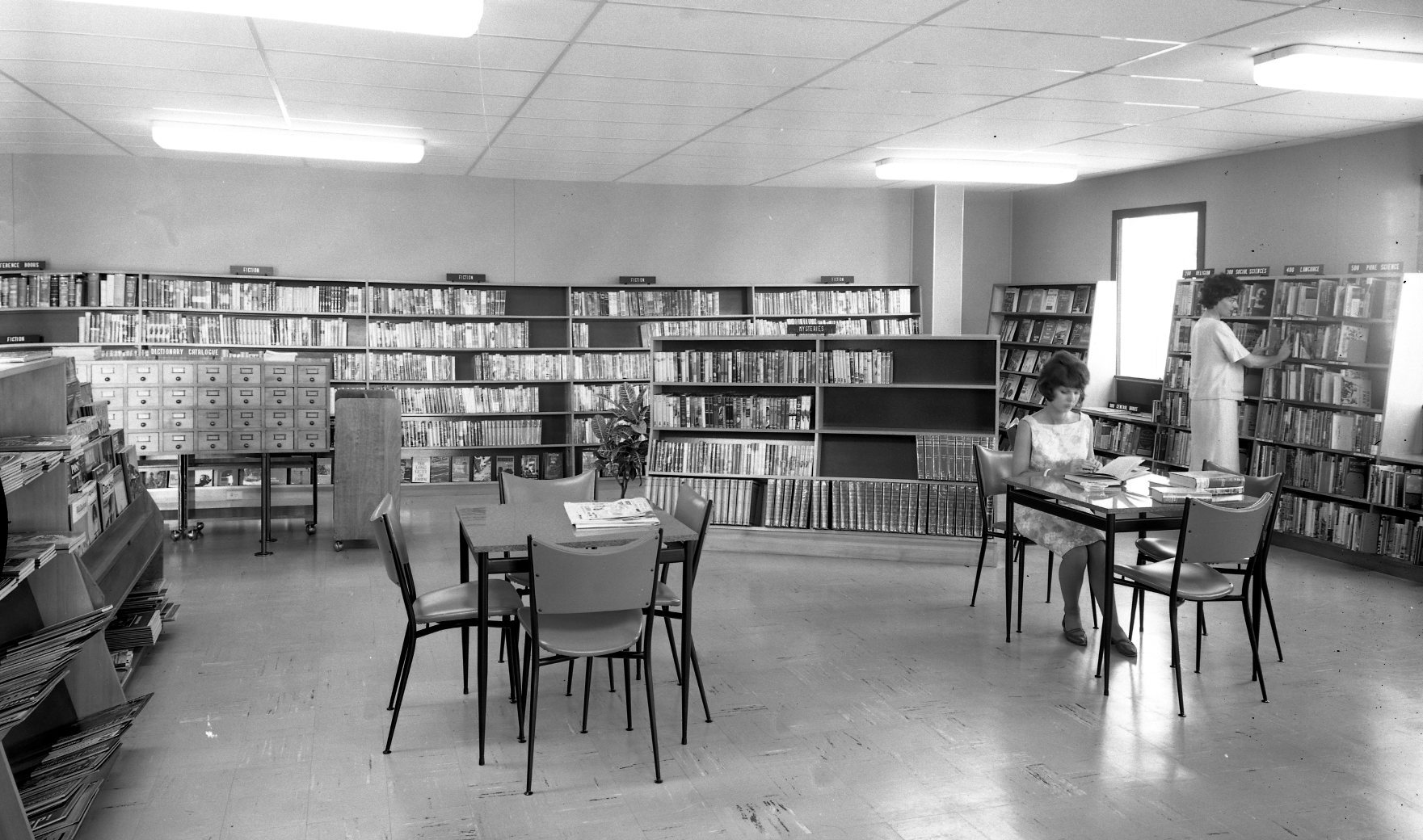 Bulimba Library - Interior Views - 1964