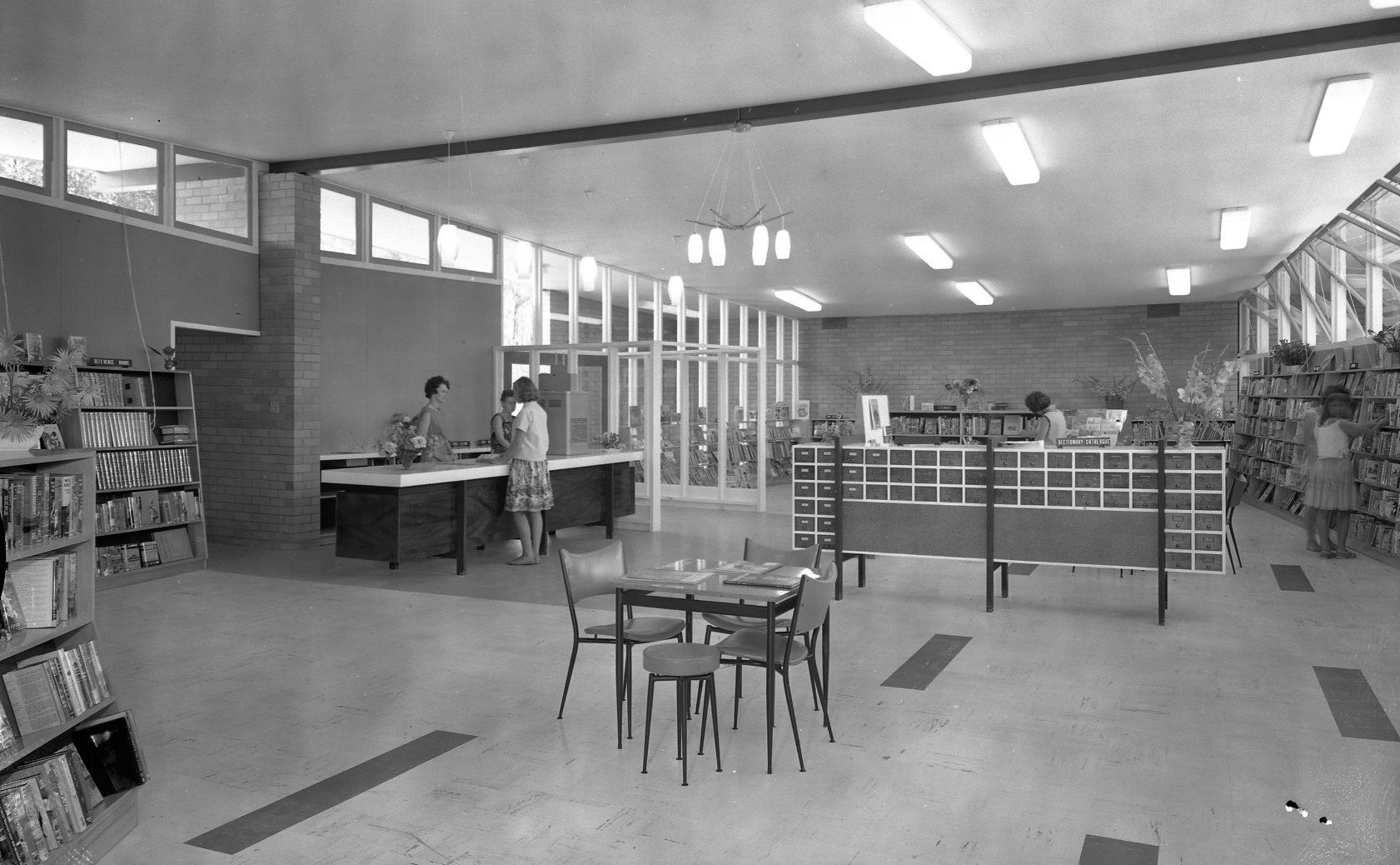 Inala Library - Interior Views - 1963