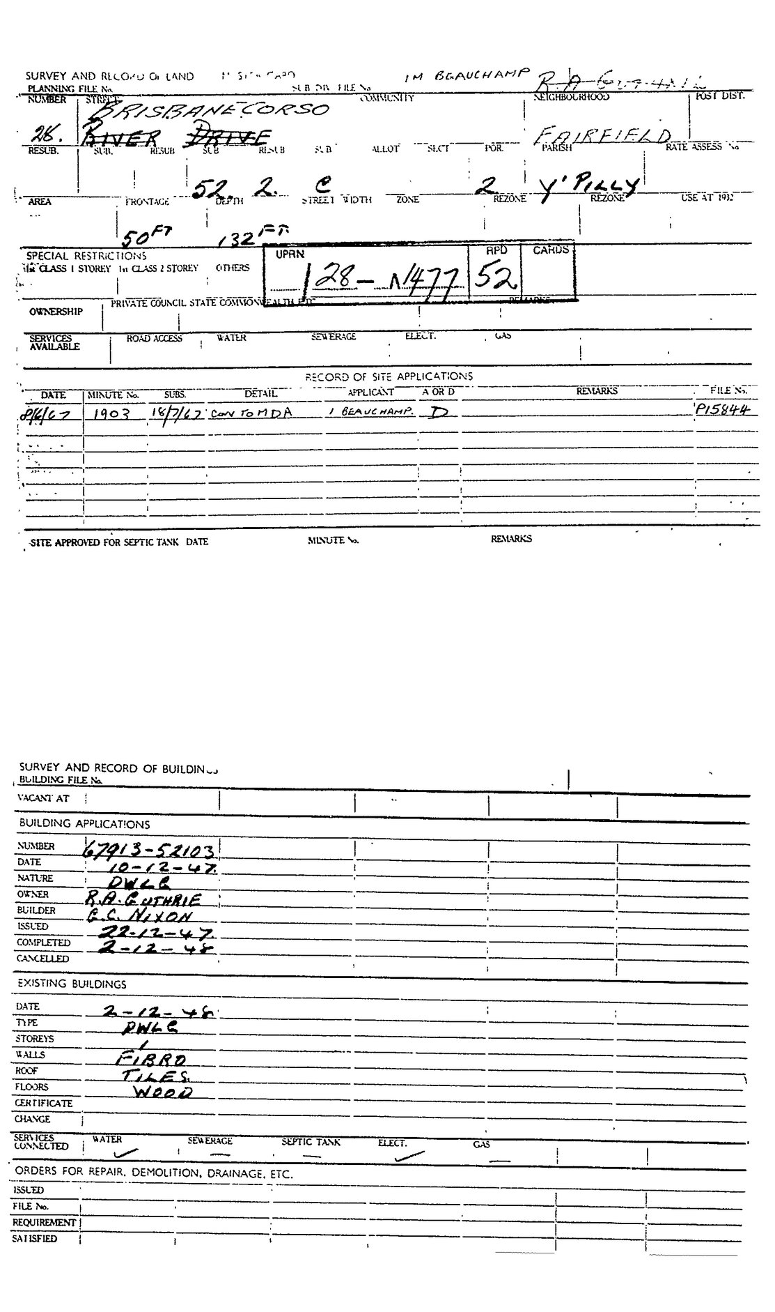 28 BRISBANE CSO FAIRFIELD QLD 4103
