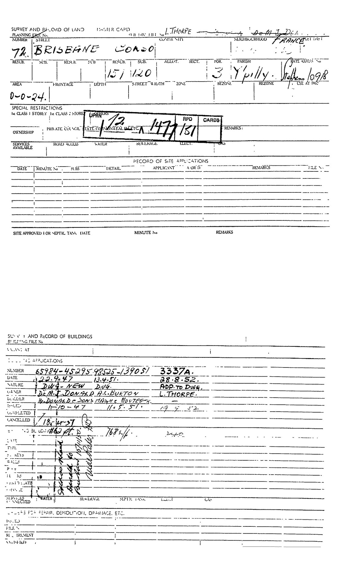 72 BRISBANE CSO FAIRFIELD QLD 4103