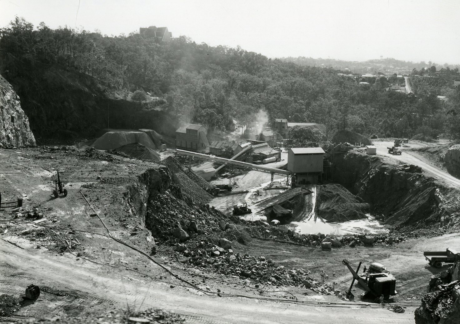 Mt Coot-tha Quarry - 1965