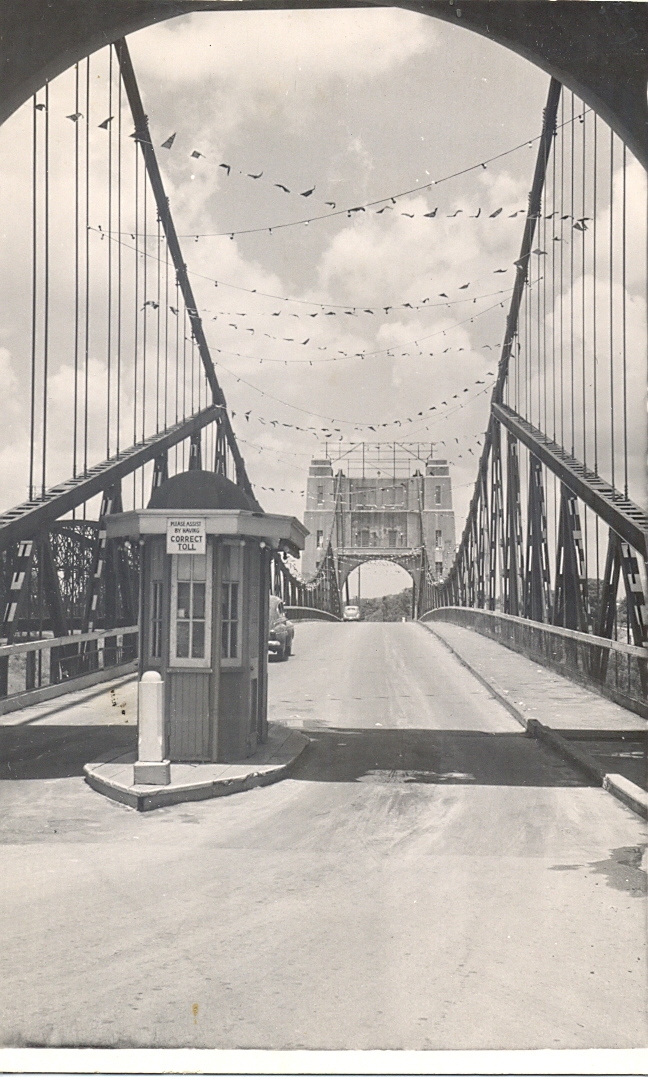 Walter Taylor Bridge Toll Booth 1936