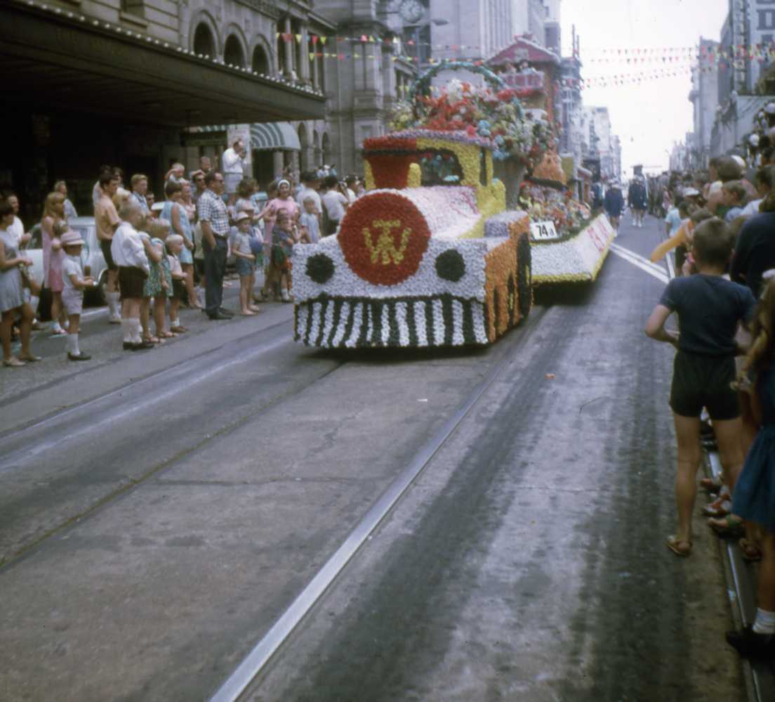 Warana Parade - Queen Street - 1968