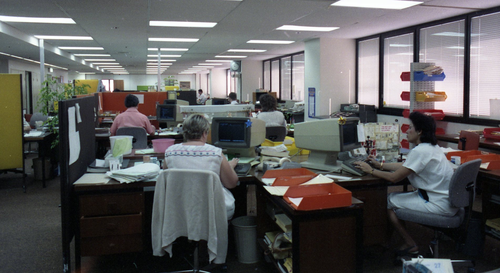 Brisbane City Council - Central Records Branch - Floor 7 BAC Building - 1986