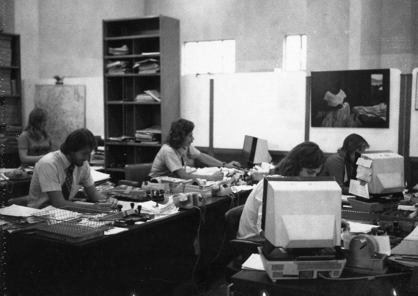 Central Records Branch - General Office - City Hall - 1975