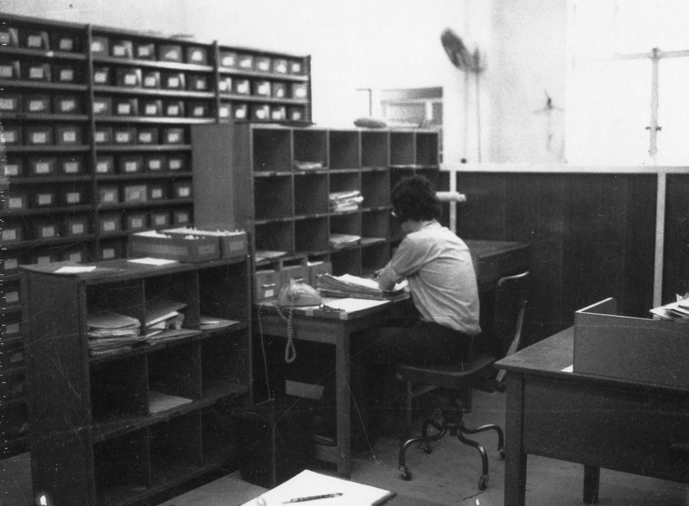 Central Records Branch - Water Supply and Sewerage Branch Records - City Hall - 1975