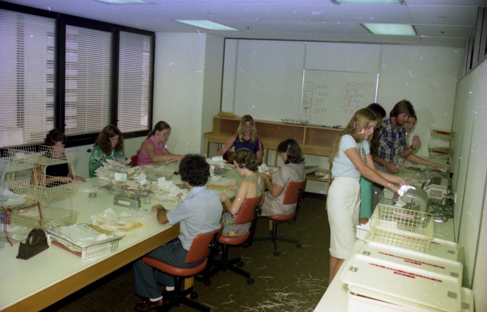 Central Records Branch - Mail Room - Brisbane Administration Centre - 1977
