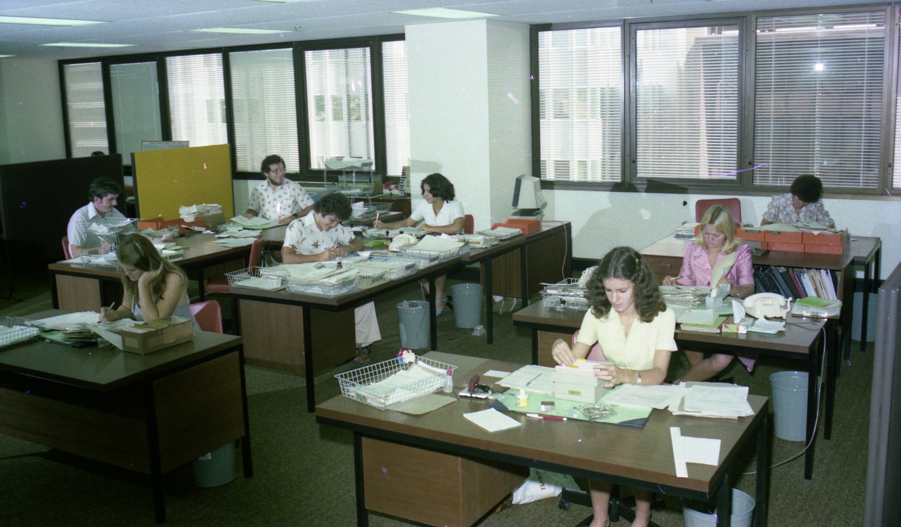 Central Records Branch - Attachments Section - Brisbane Administration Centre - 1977
