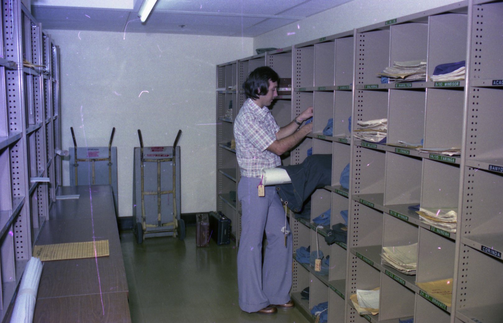Central Records Branch - Basement Services - Brisbane Administration Centre - 1977