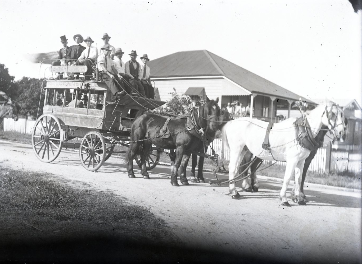 Horse Drawn Coach Service - c1920's