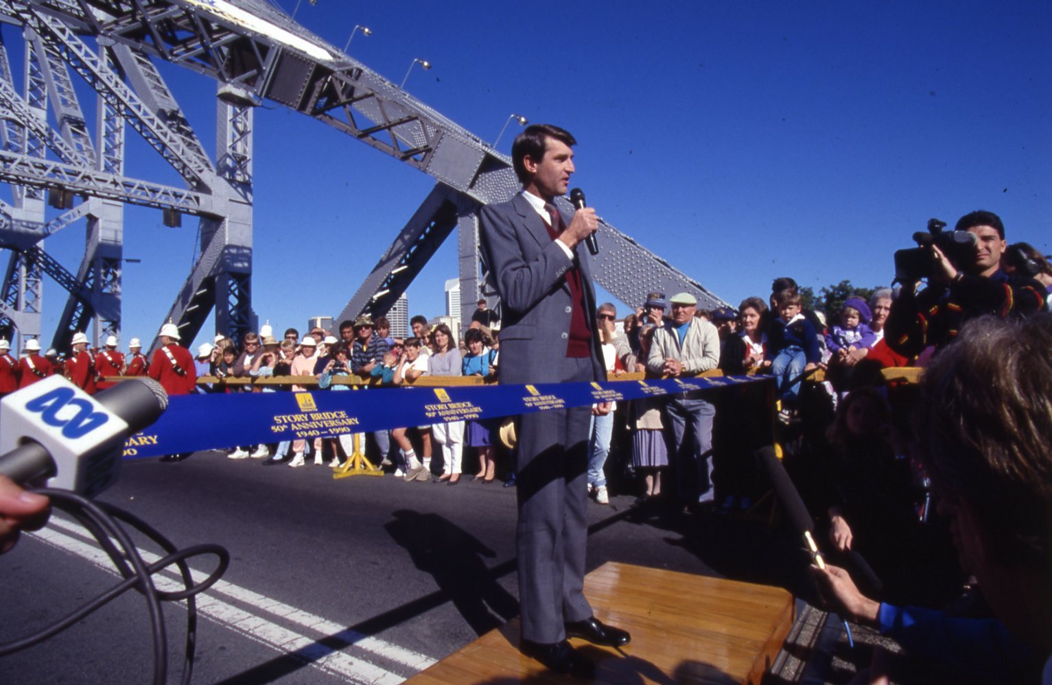 The Story Bridge Golden Jubilee Celebrations 1940 to 1990 - 50th Anniversary.