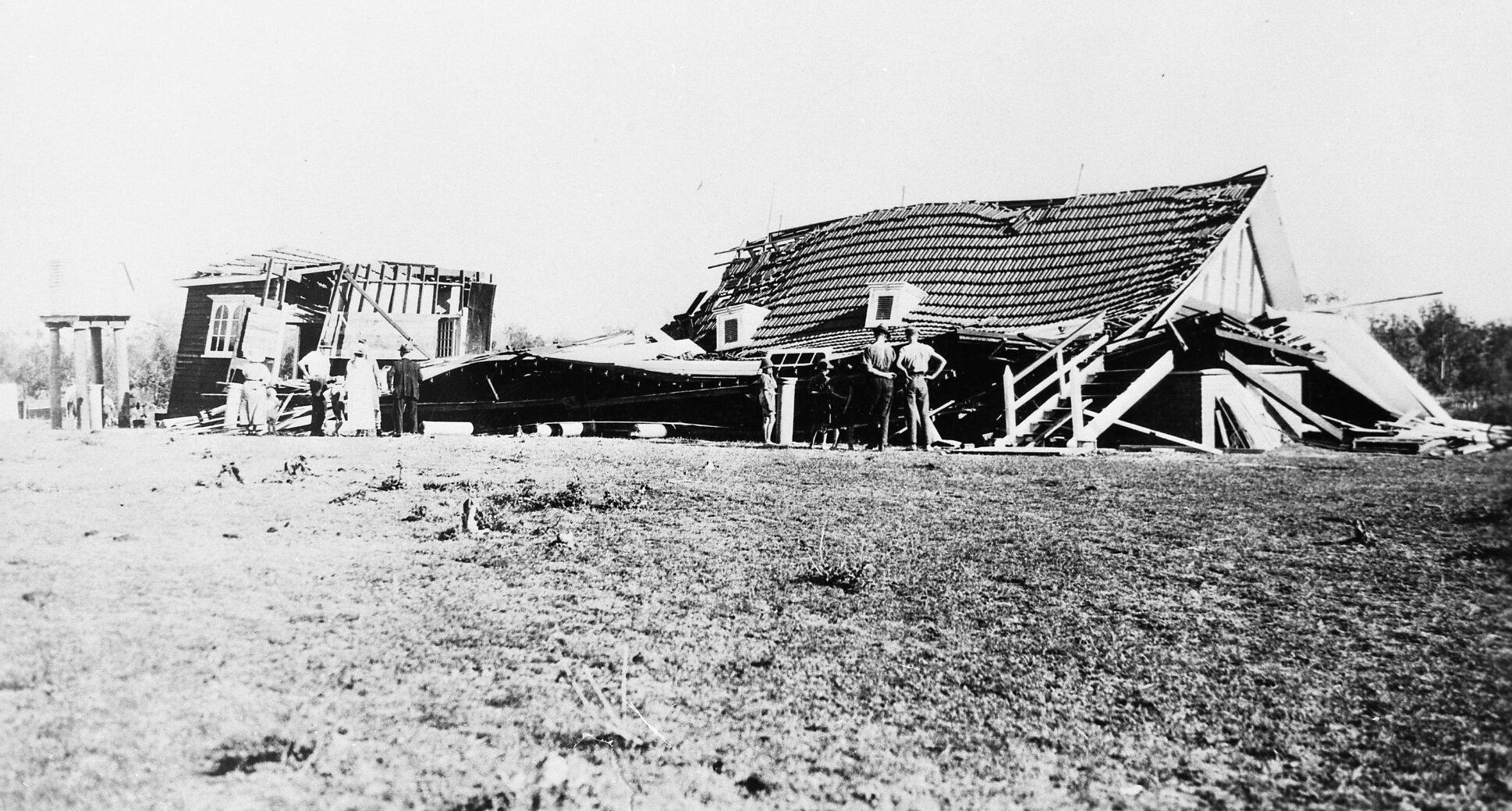 Northgate State School Damaged in the Flood - 1931