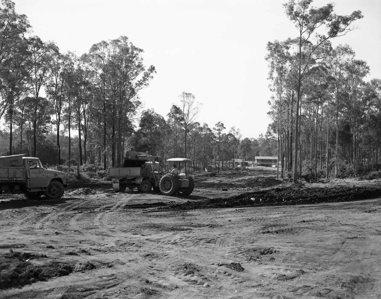 McGinn Road - Ferny Grove - Under Construction. - 1972