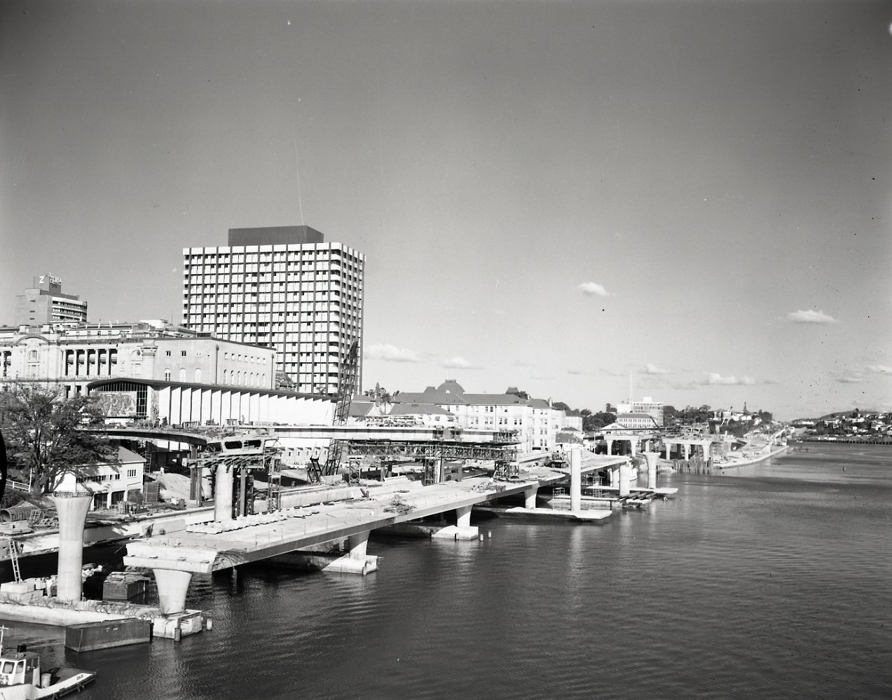South East Freeway Construction - 1972.