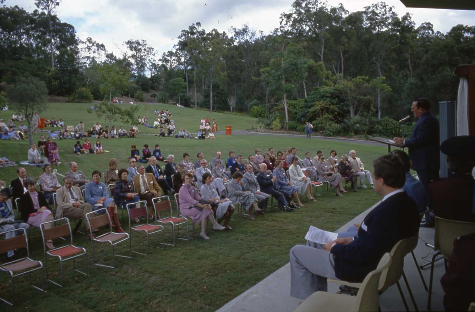 Mt Coot-tha Botanic Gardens - Opening of Band Shell 1983