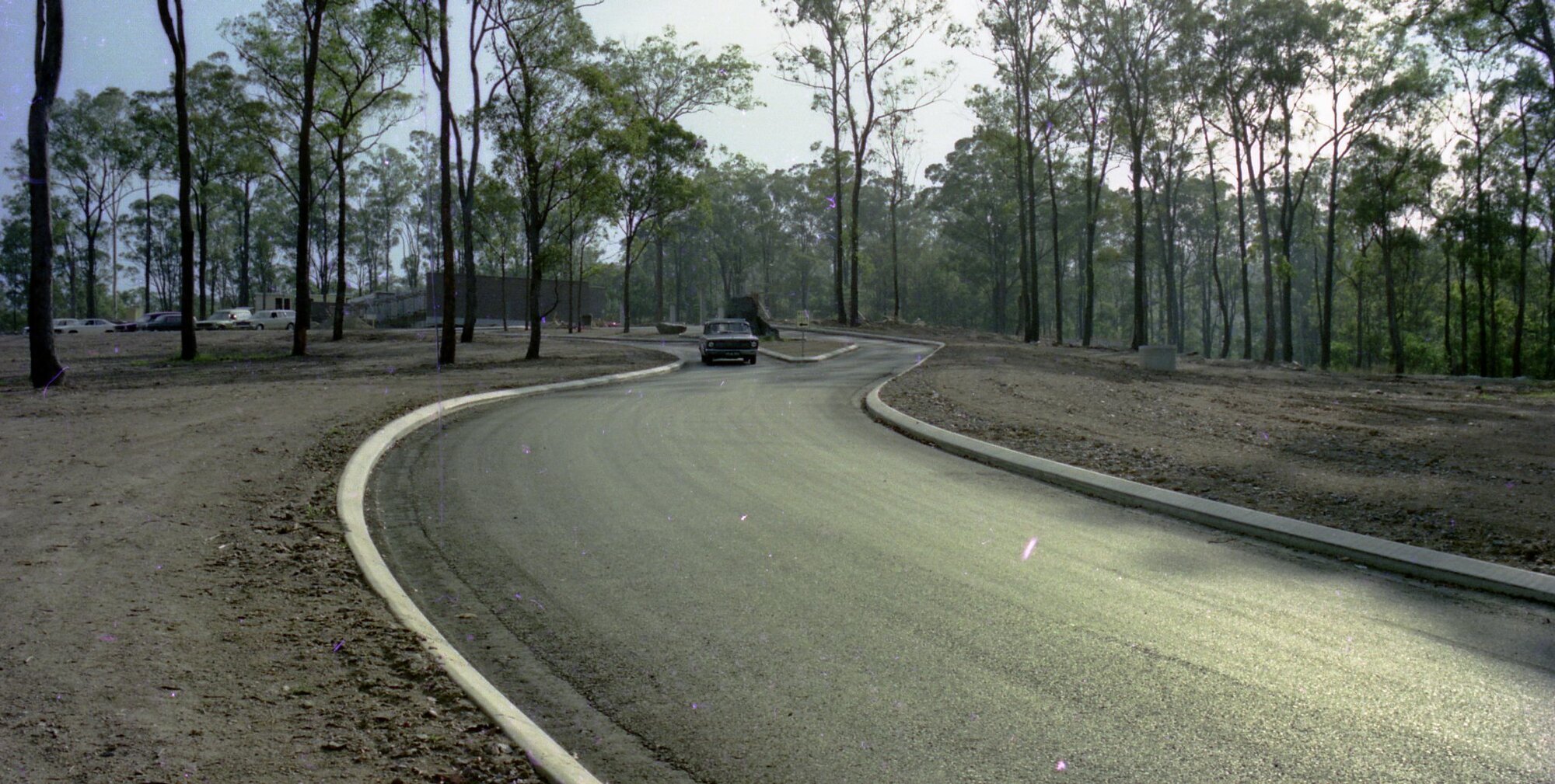 Mt Coot-tha Botanic Gardens - Road Construction - 1974