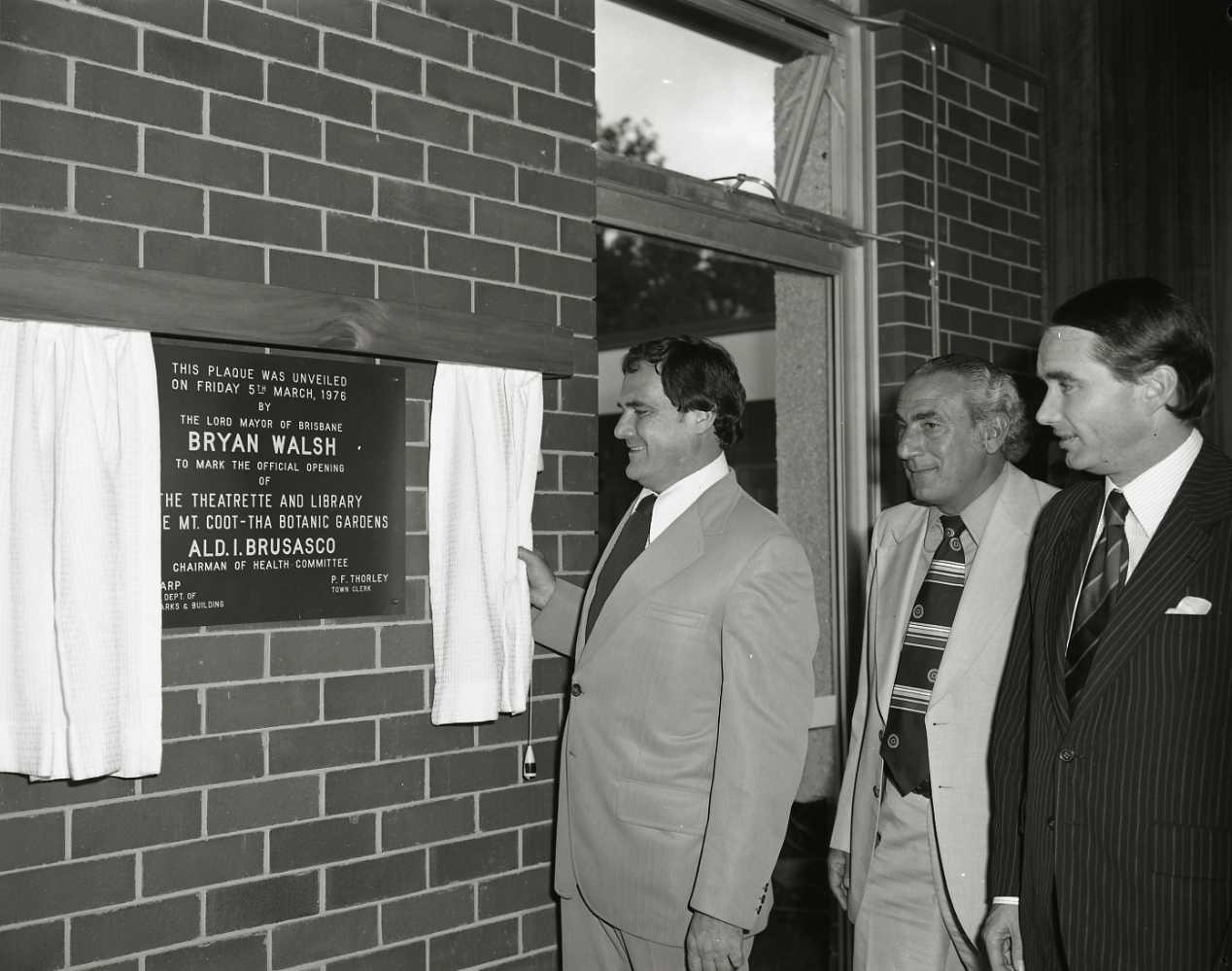 Mt Coot-tha Botanic Gardens Official Opening 1976