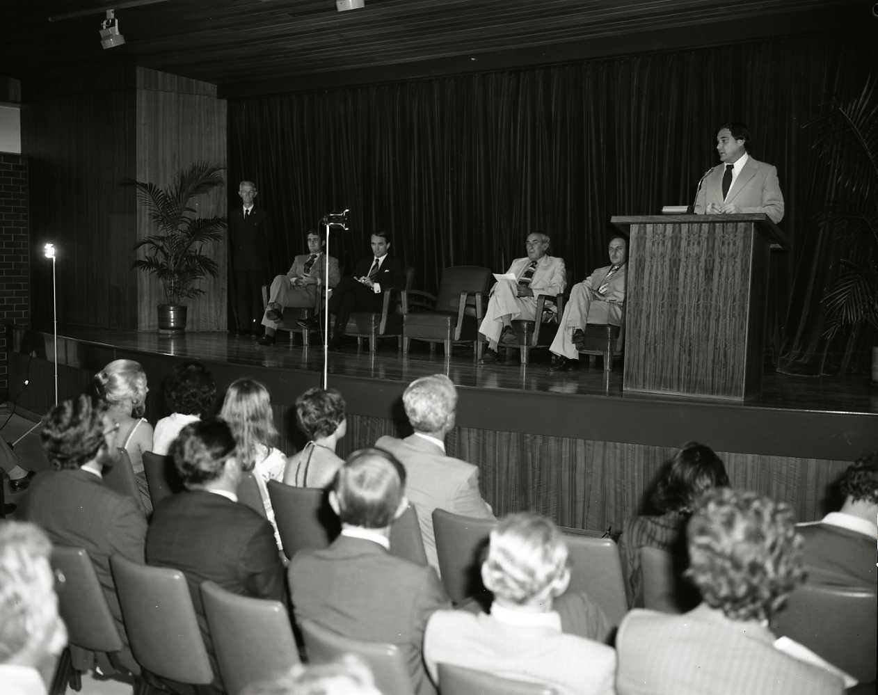 Official Opening of The Theatrette and Library - Mount Coot-tha - 1976