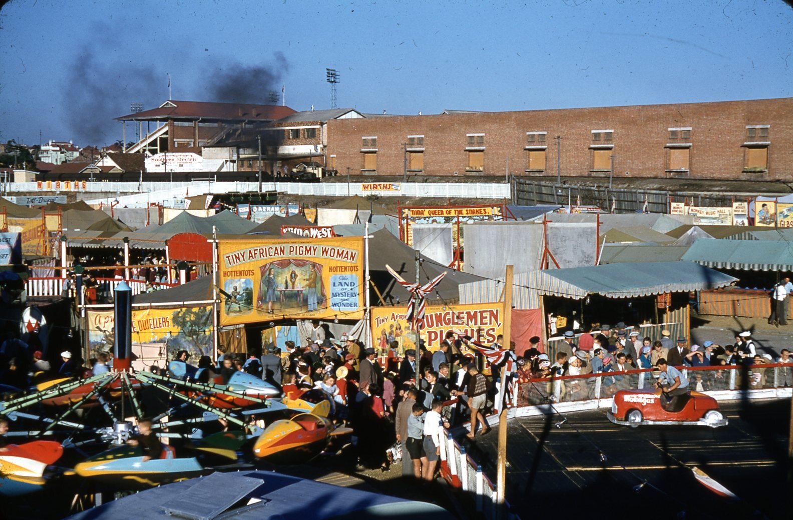 EKKASideshow Alley - Bowen Hills - 1956
