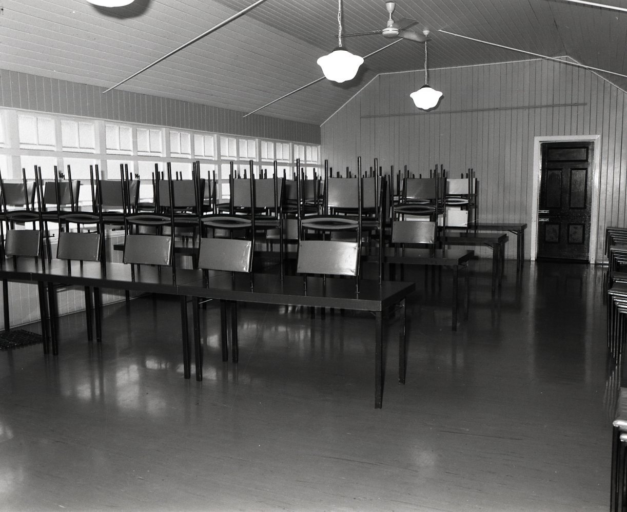 Wynnum School of Arts Hall now Wynnum Municipal Hall - Interior View - 1987