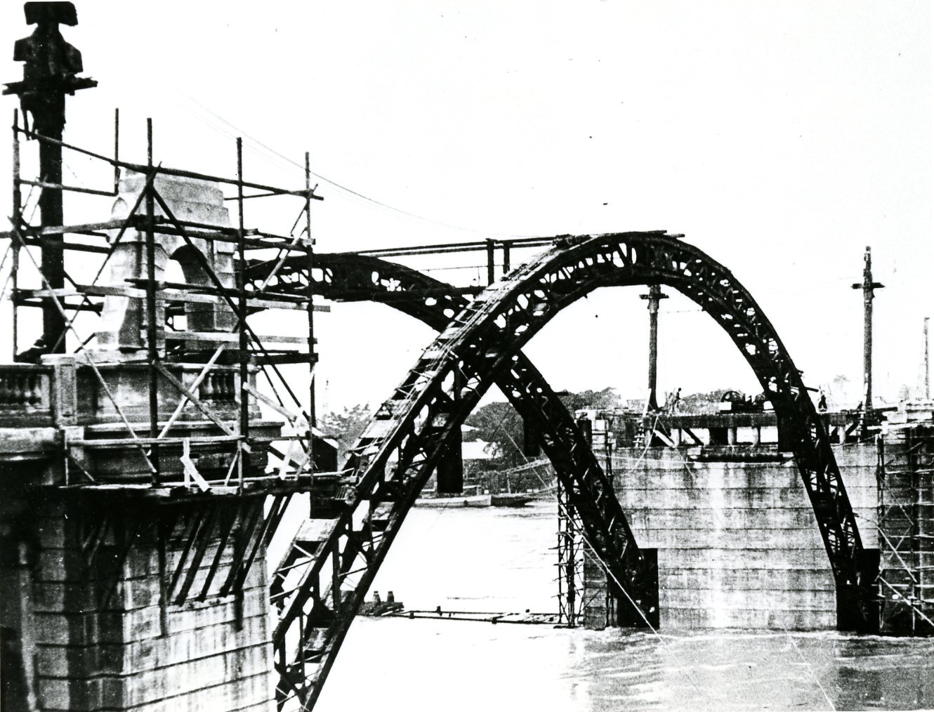 Grey Street Bridge under Construction - 1932