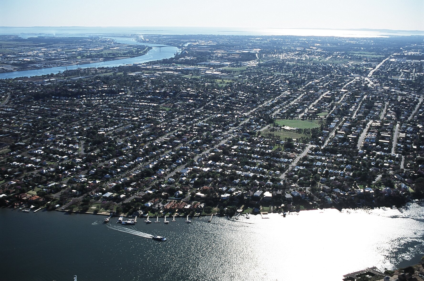 Brisbane City Aerial View - 2005