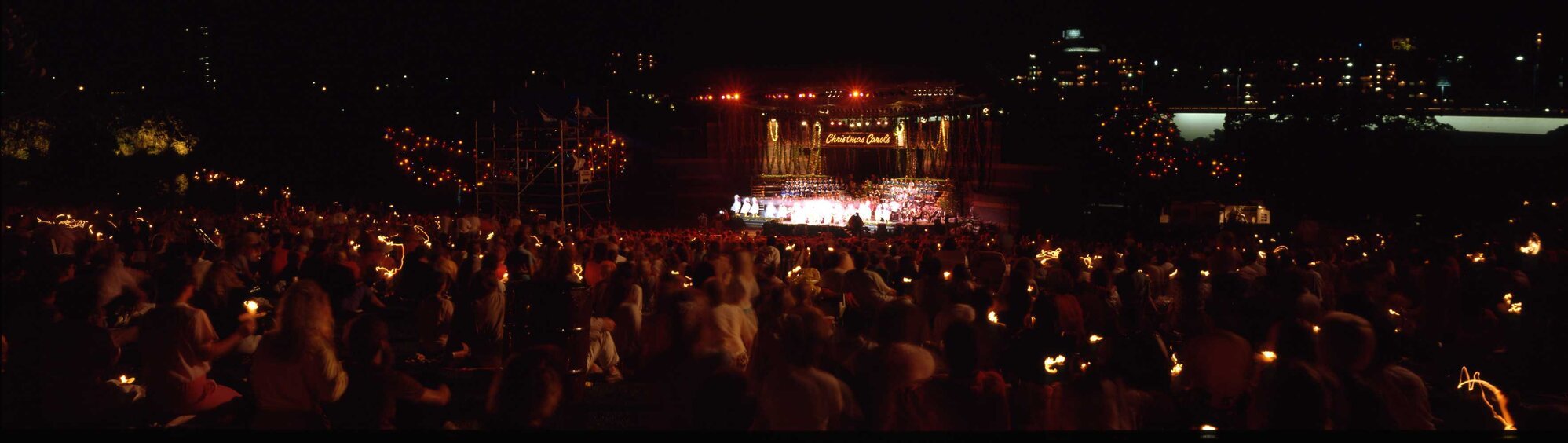 Lord Mayor Christmas Carols - Riverstage City Botanic Gardens - 1989