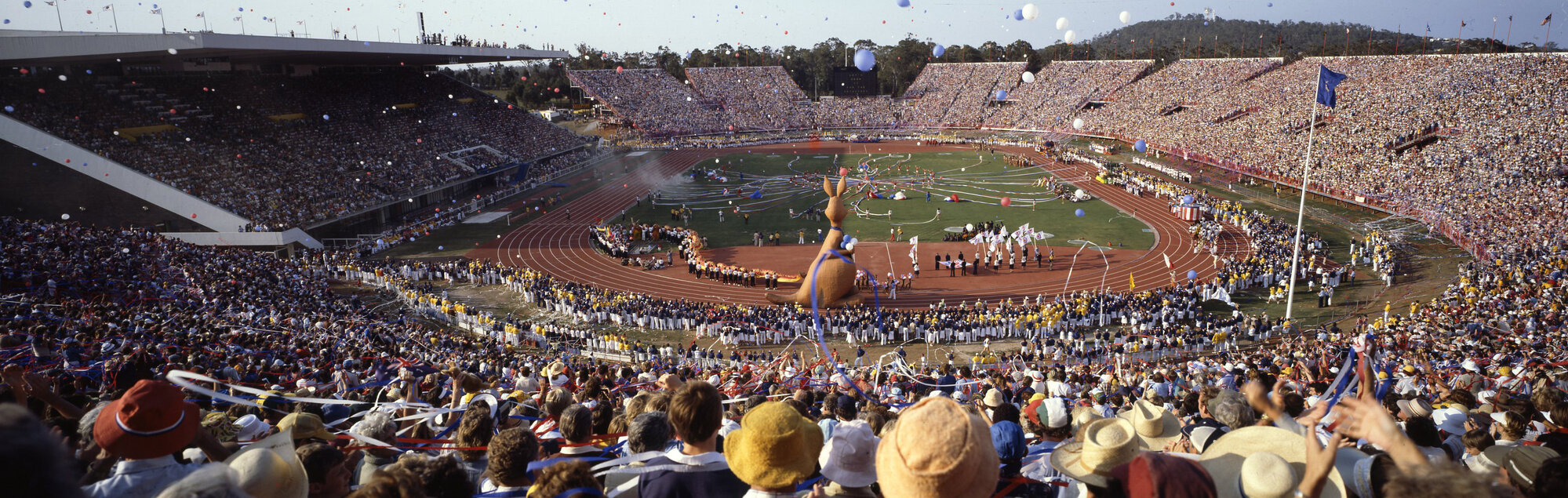 XII Commonwealth Games Opening Ceremony - QEII Stadium - Nathan -1982