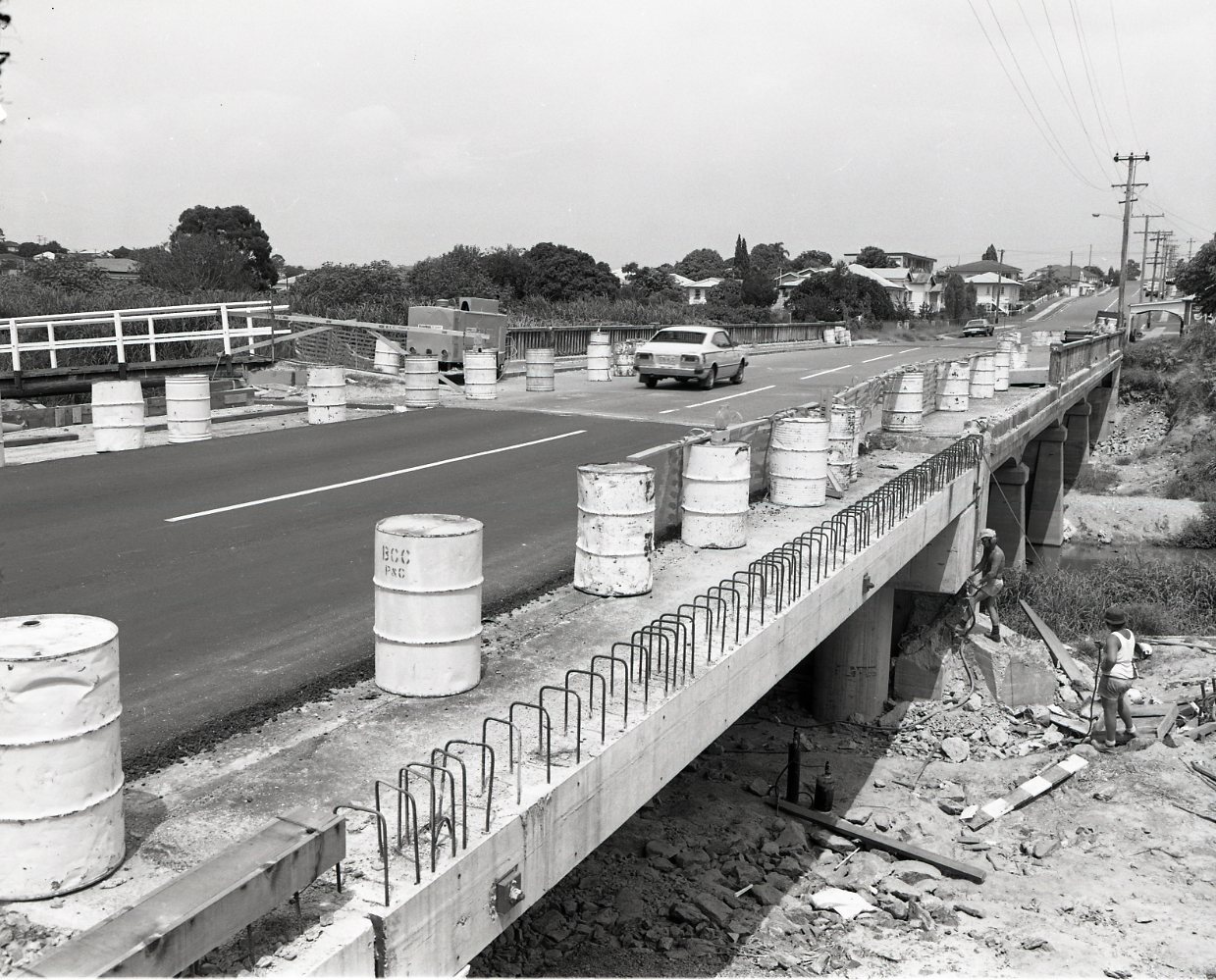 Thistle Street Bridge Widening and Abutment Strengthening - Lutwyche - 1981