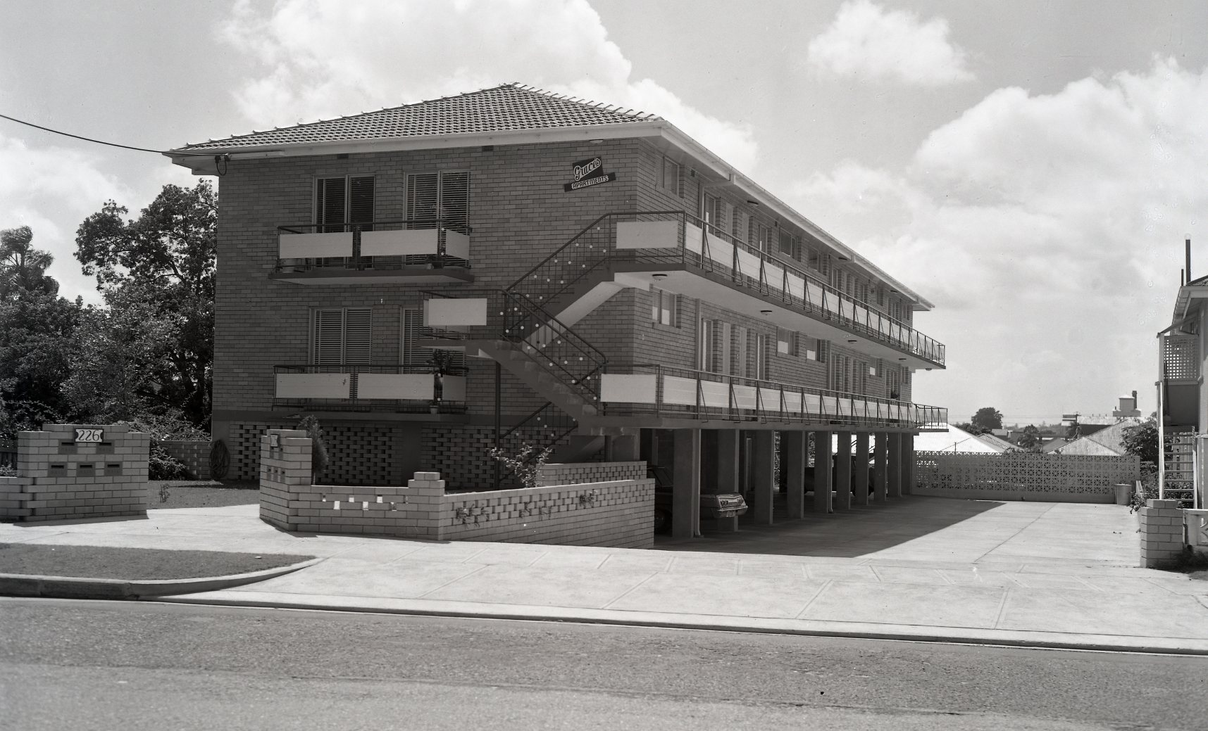 Multiple Dwelling -  226 Moray Street - New Farm - 1967