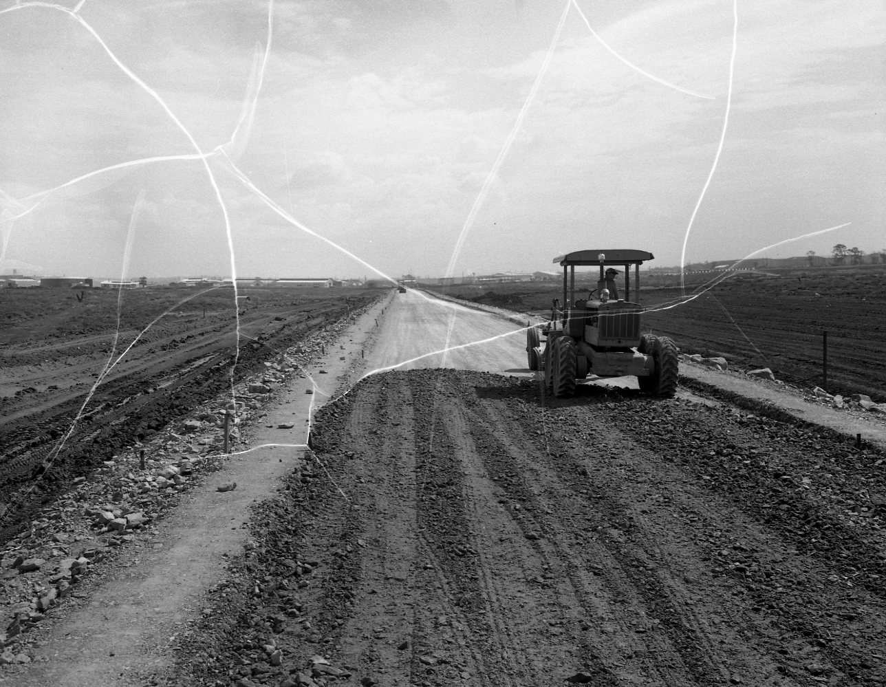 Holt Street Construction - Pinkenba - 1965
