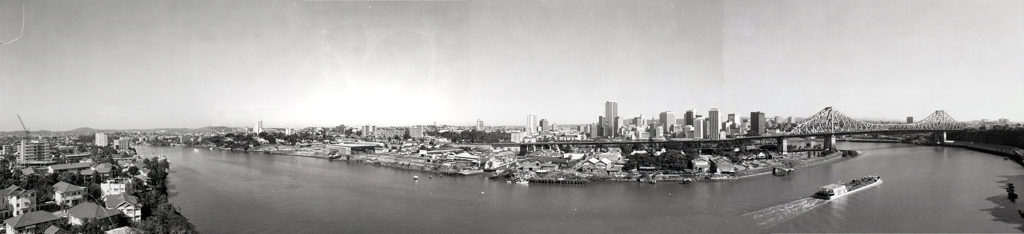 View of Kangaroo Point and Story Bridge from Gleneagles - 79 Moray Street - New Farm.