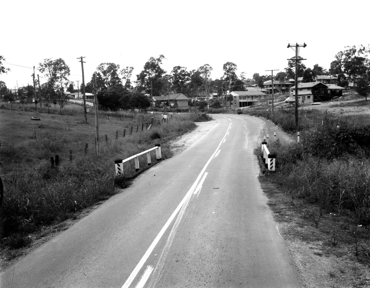 Existing Condition of Culvert Prior to Bridge Widening - Brookfield - 1966
