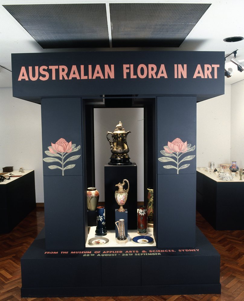 Australian Flora In Art Display in City Hall Art Gallery - 1980