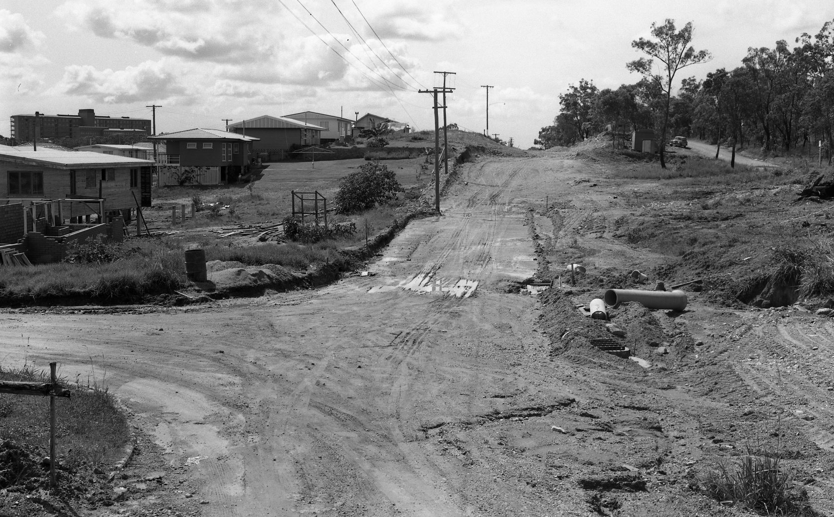 Rode Road Widening between Webster Road and Appleby Road - Chermside - 1964