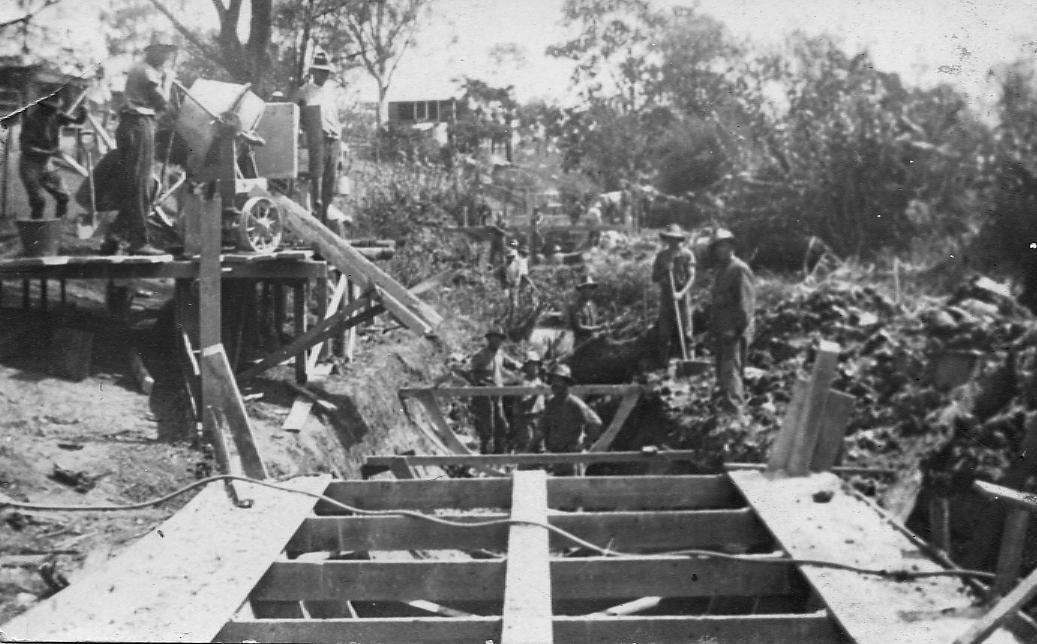 Construction of Sewerage Plant - Pinkenba - 1922
