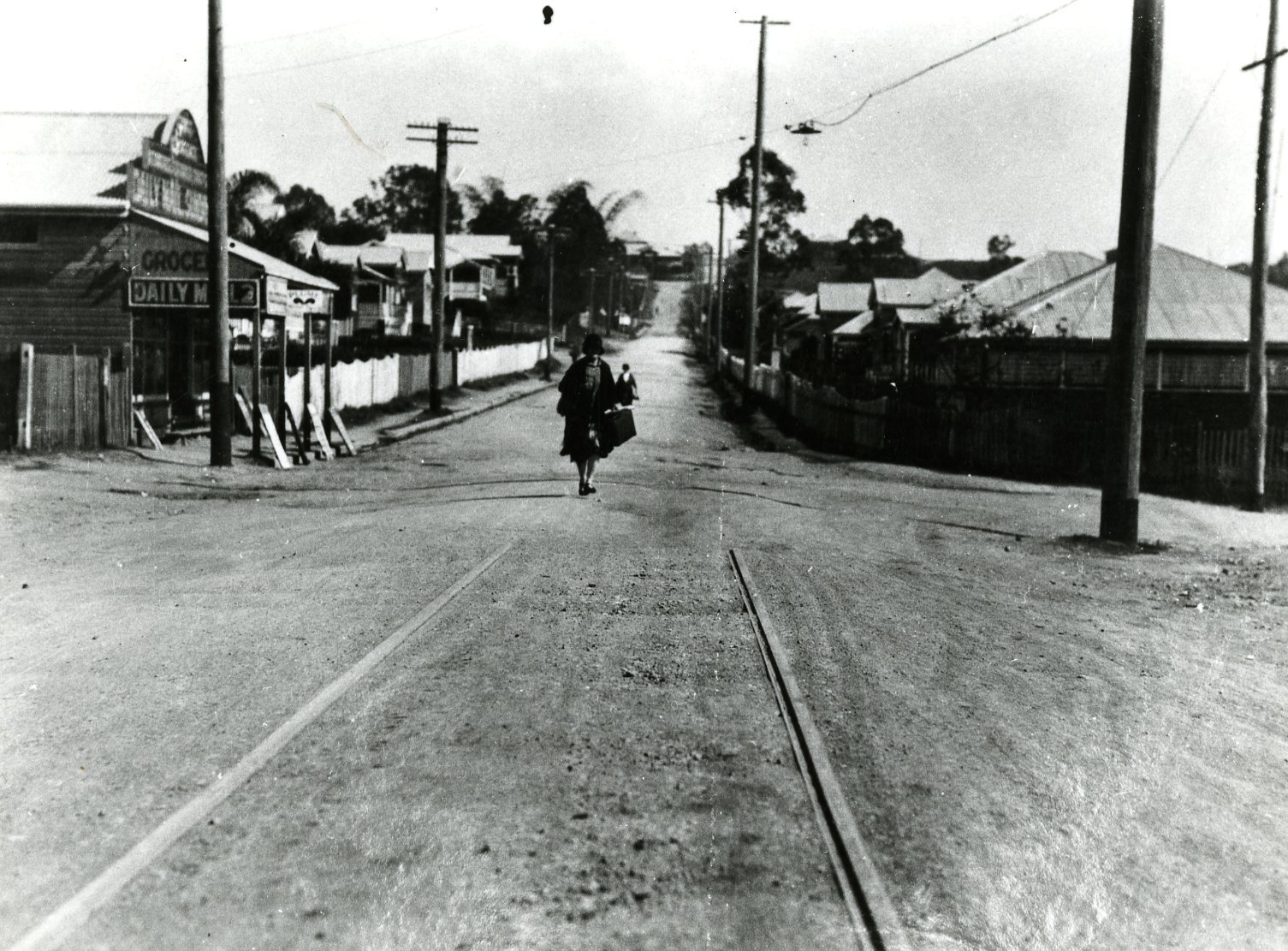 Grange Tram Terminus - Days Road -1929