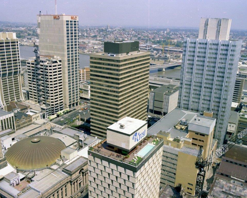 City View - from S.G.I.O. Roof including Roma Street Park|Roma Street Railway Station|City Hall|King George Square.