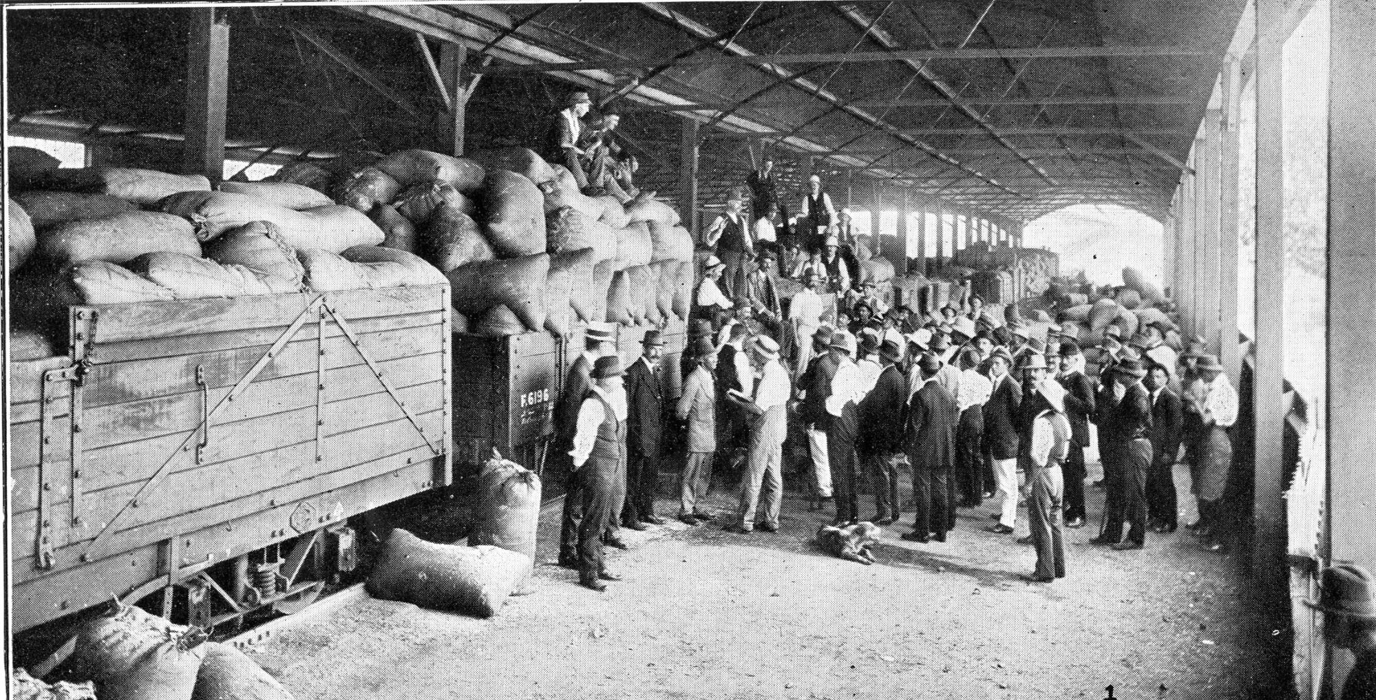 Turbot Street - Roma Street Markets - Brisbane City Council 1915