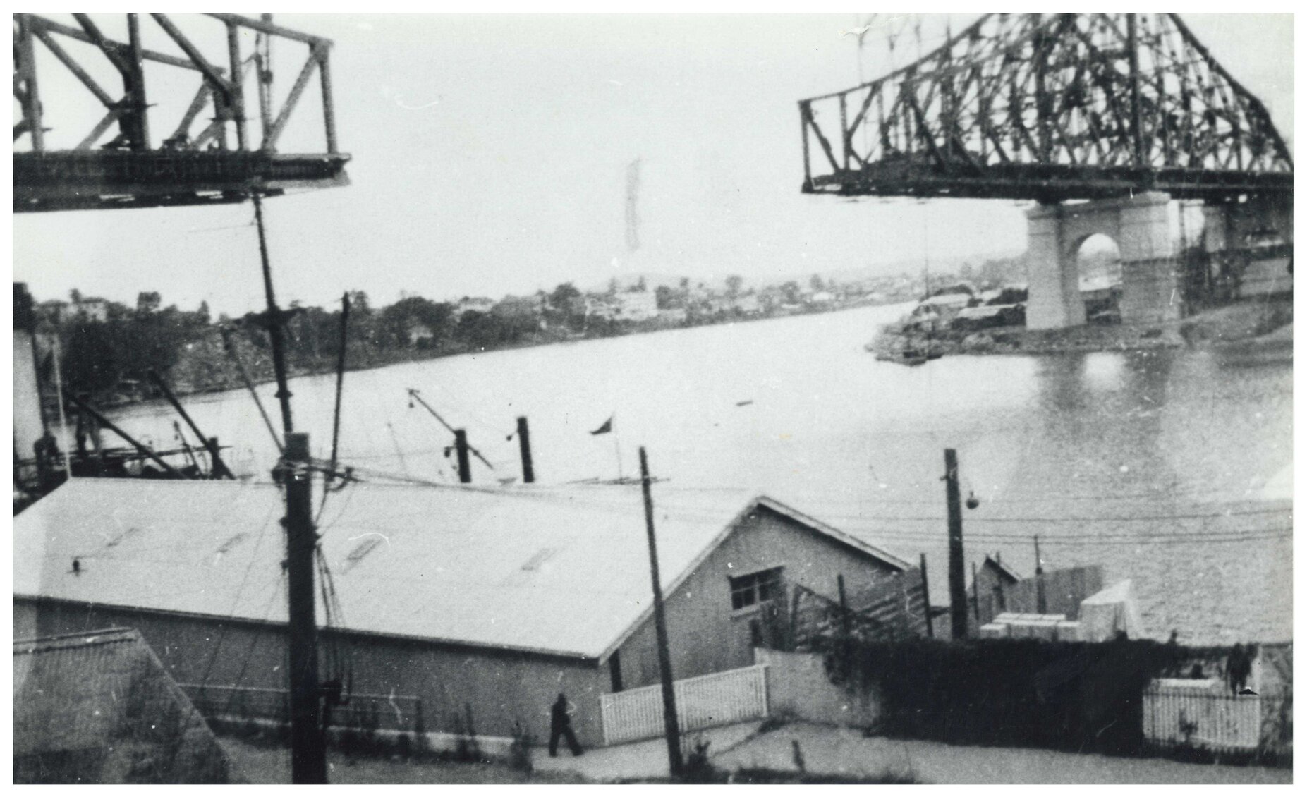 Story Bridge under construction - 1938