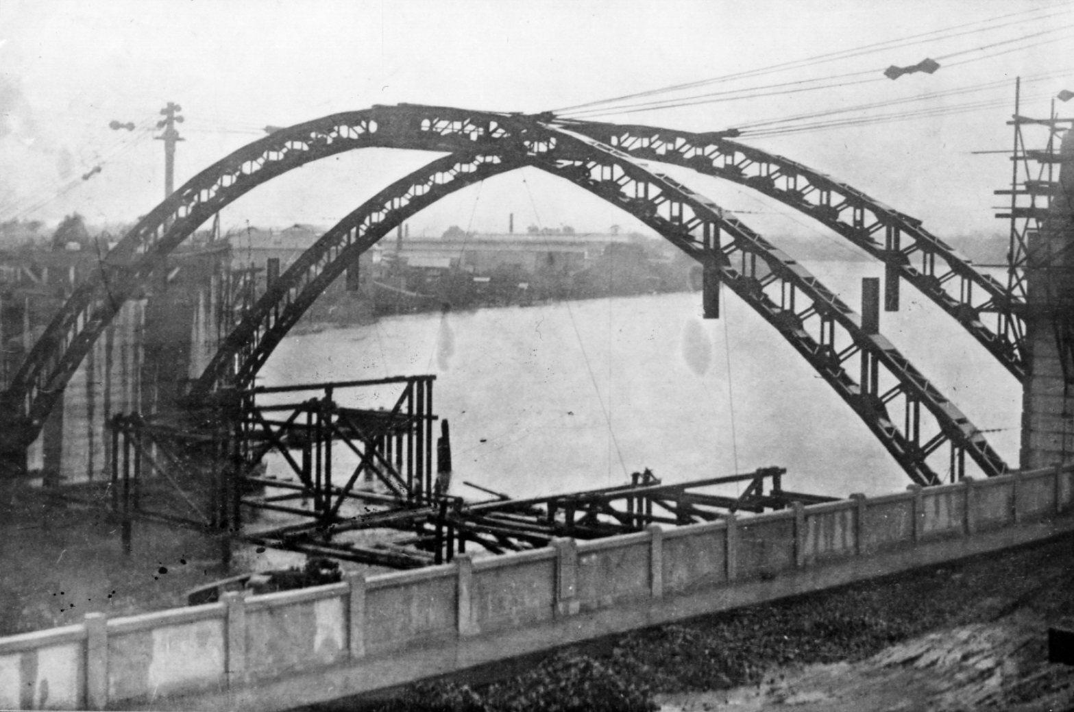 William Jolly  Bridge Under Construction - 1931