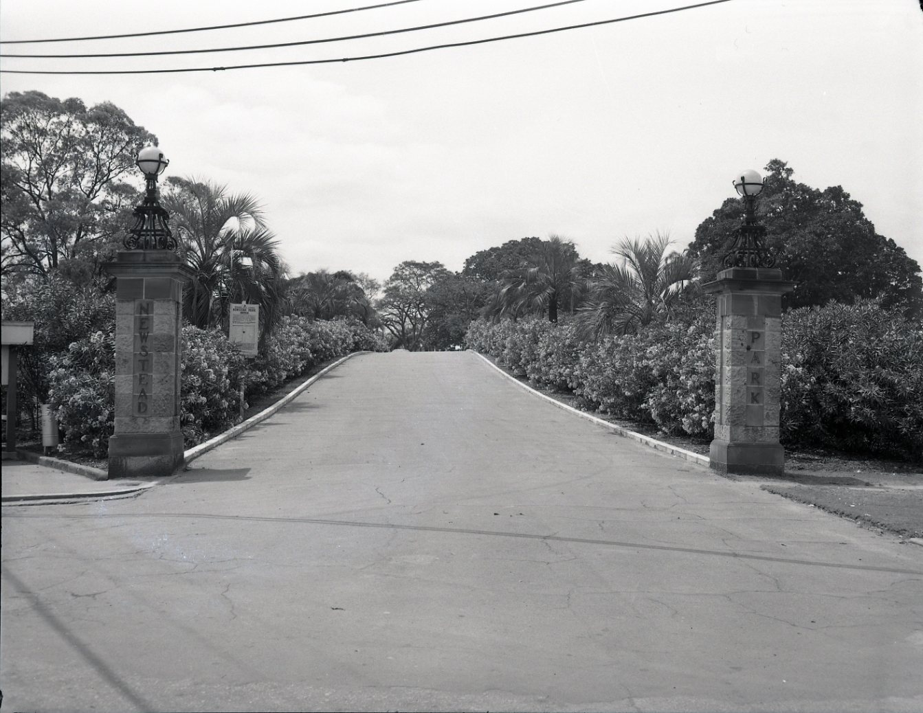 Newstead Park Entrance Gates - 1950