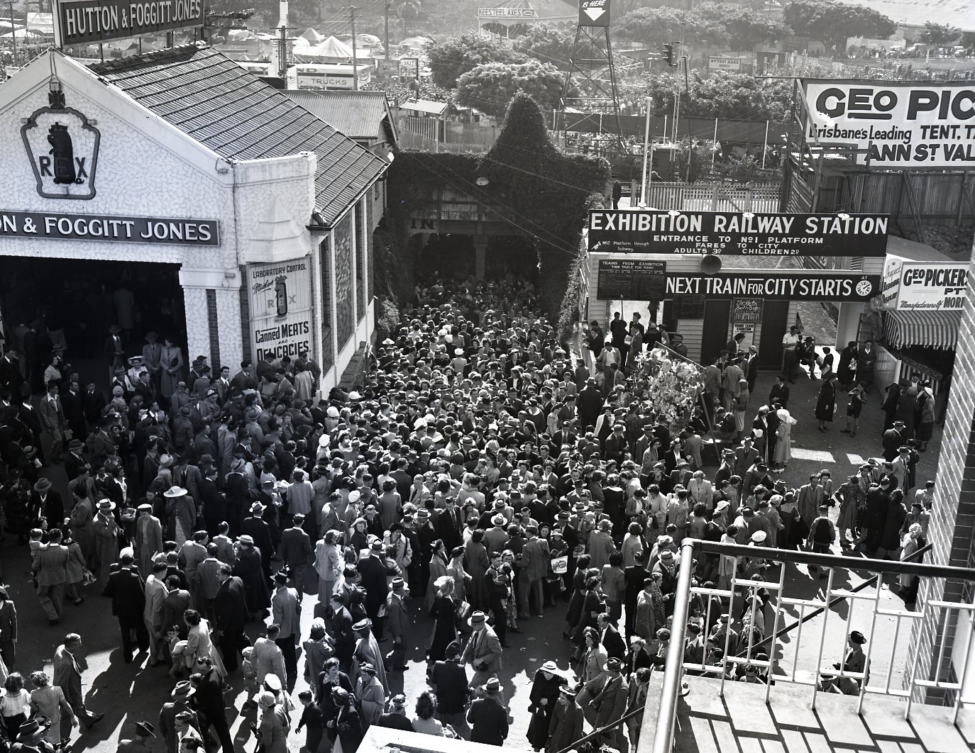 Brisbane Exhibition - Brisbane Showgrounds - Bowen Hills. 1950