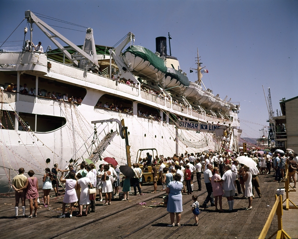 Newstead Wharf - Brisbane - 1970