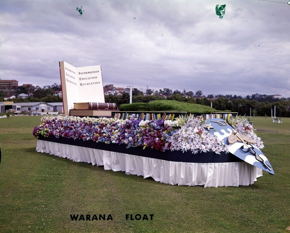 Warana Float - Brisbane City Council Municipal Library - 1966