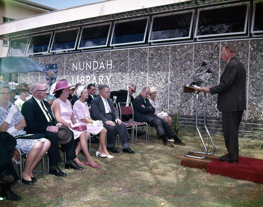 Nundah Library Official Opening  - 1968