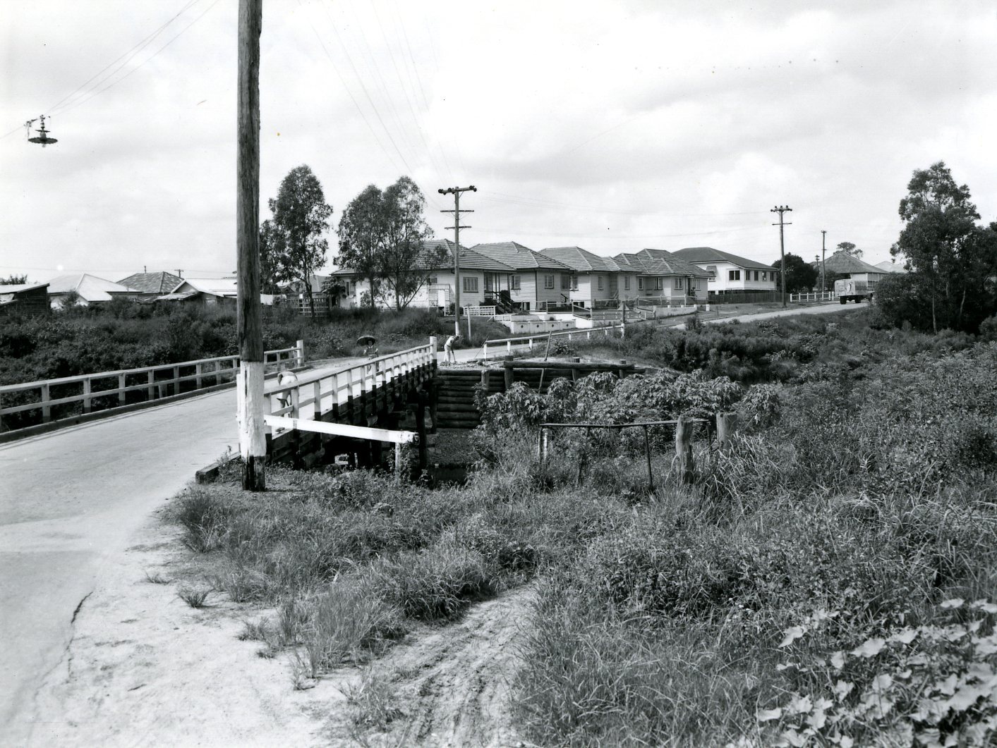 McDowell's Bridge - South Pine Road - Enoggera 1954