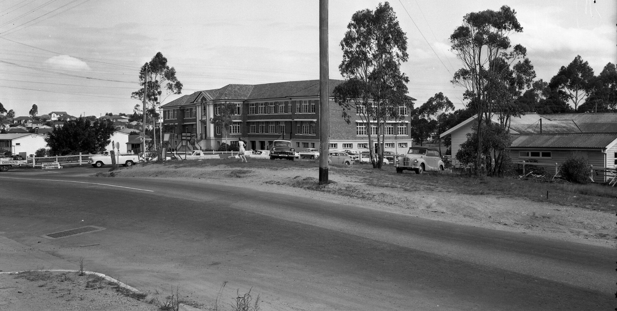 Stafford Road and Webster Road Intersection - Stafford - 1963